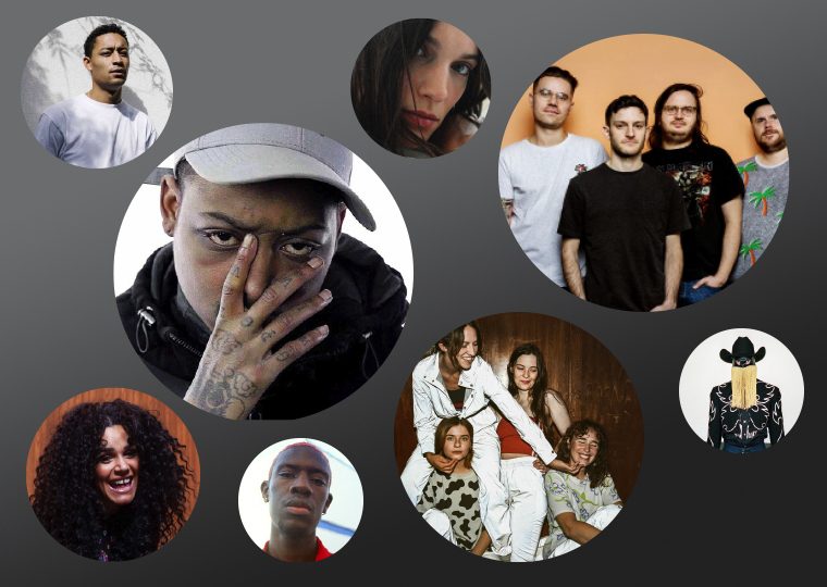 Collage of musicians