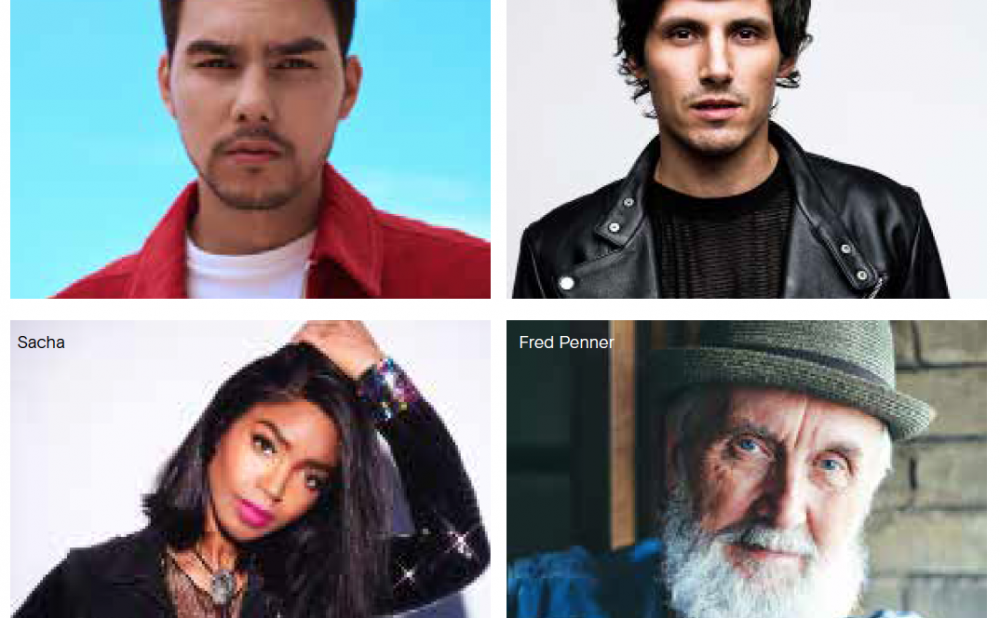 Singers from UnSilent night