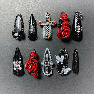 Nails from @jjusthetip