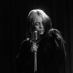 Billie Eilish performing