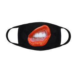 Miley Cyrus snarl face mask