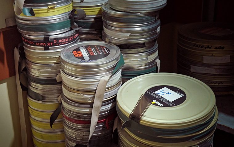 Stacks of reels