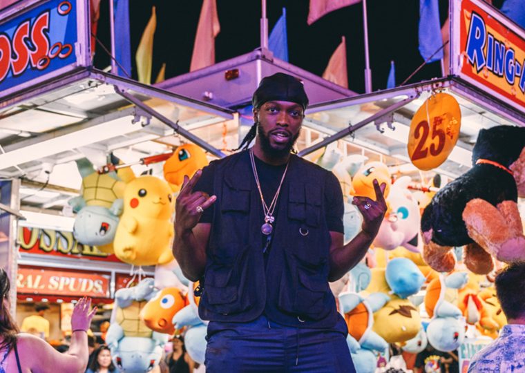 Notifi posing at carnival