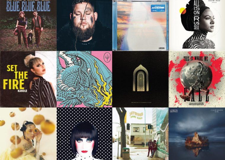 Collage of album art