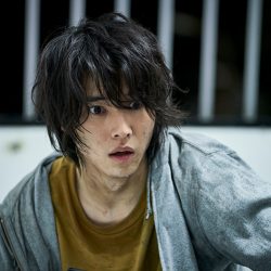 Screenshot of stressed out character from Alice in Borderland