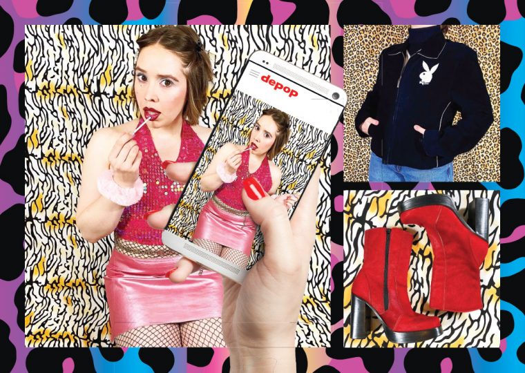 Depop app and clothing