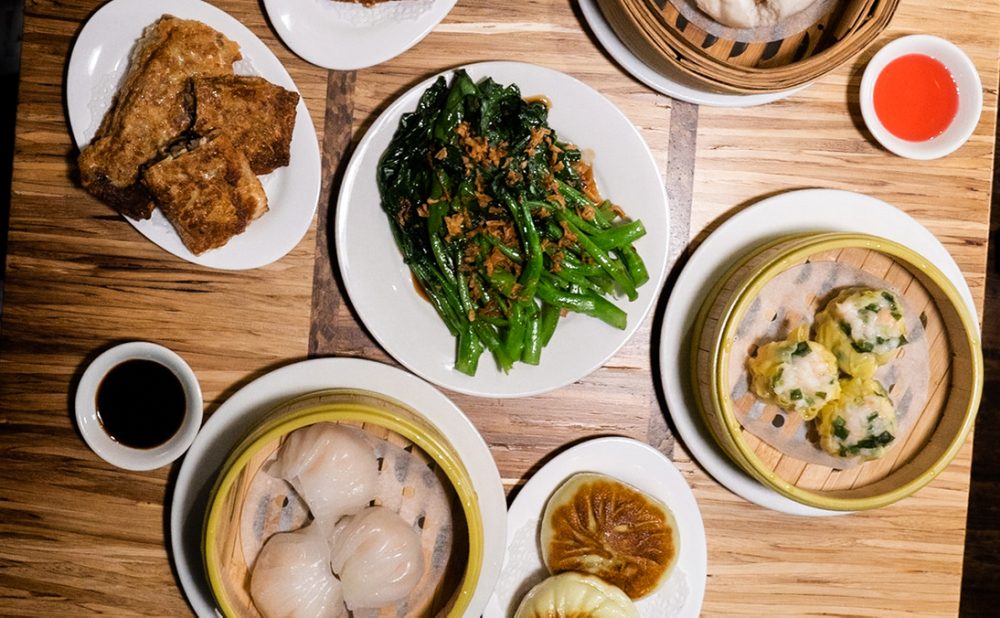 Little Bird Dim Sum food spread