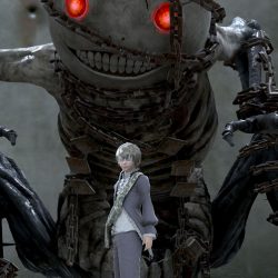 Screenshot of characters from NieR Gestalt