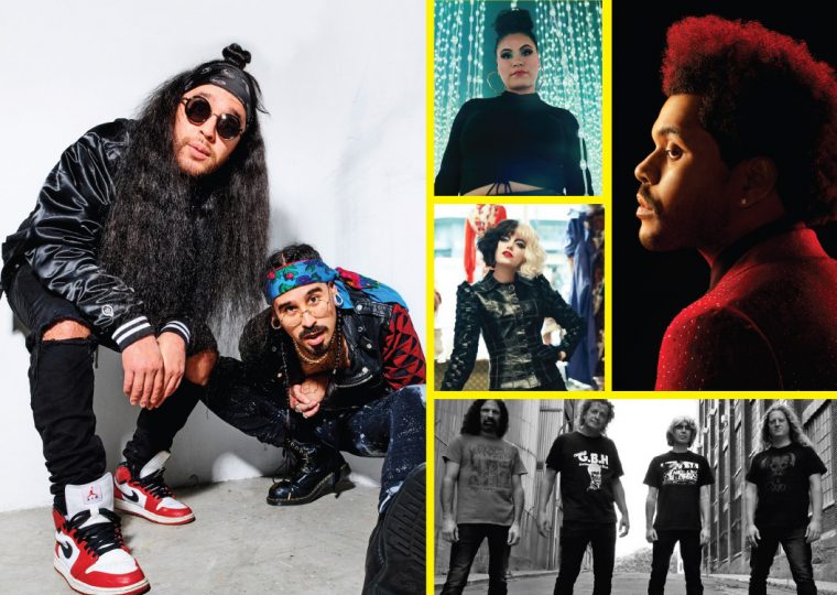 Collage of images from the article