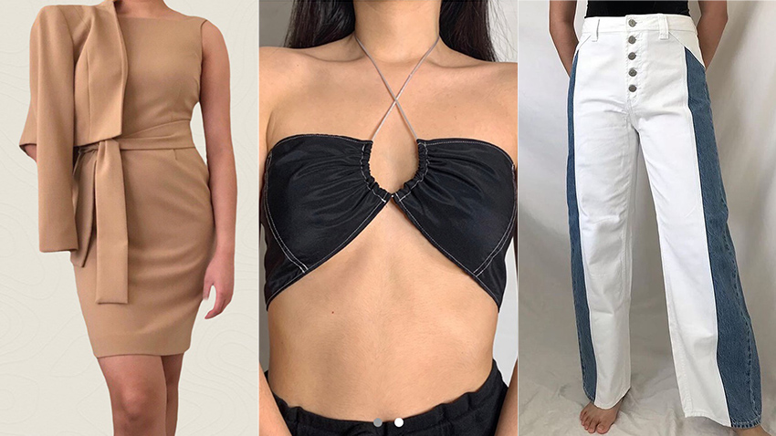 The Alias Attire clothing collage