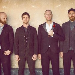 Coldplay posing