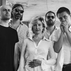 July Talk bandmates posing