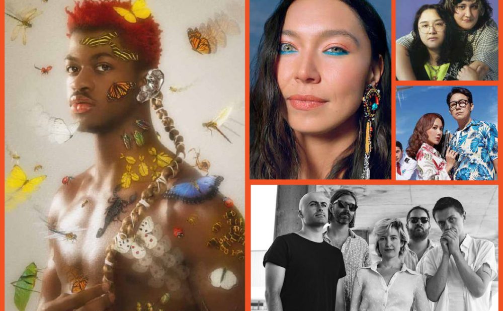 Collage of artists from The Shortlist