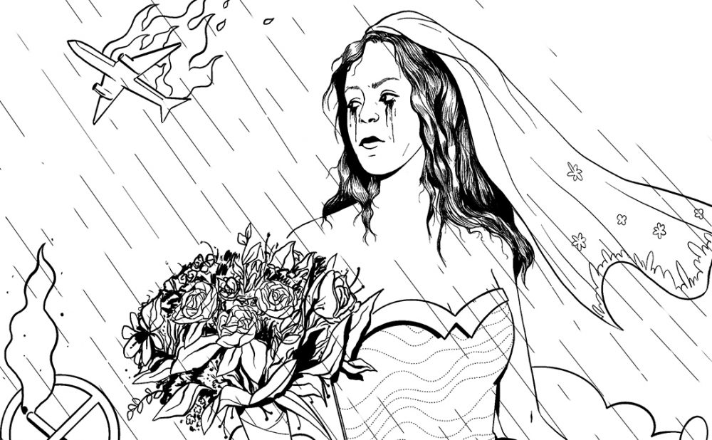 Drawing of Alanis Morisette