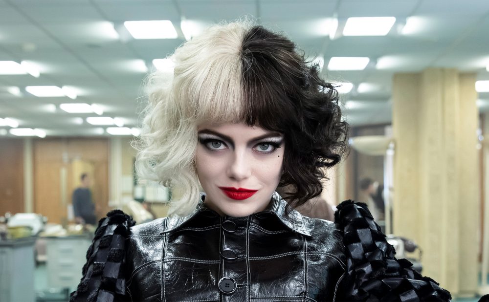 Emma dressed as Cruella