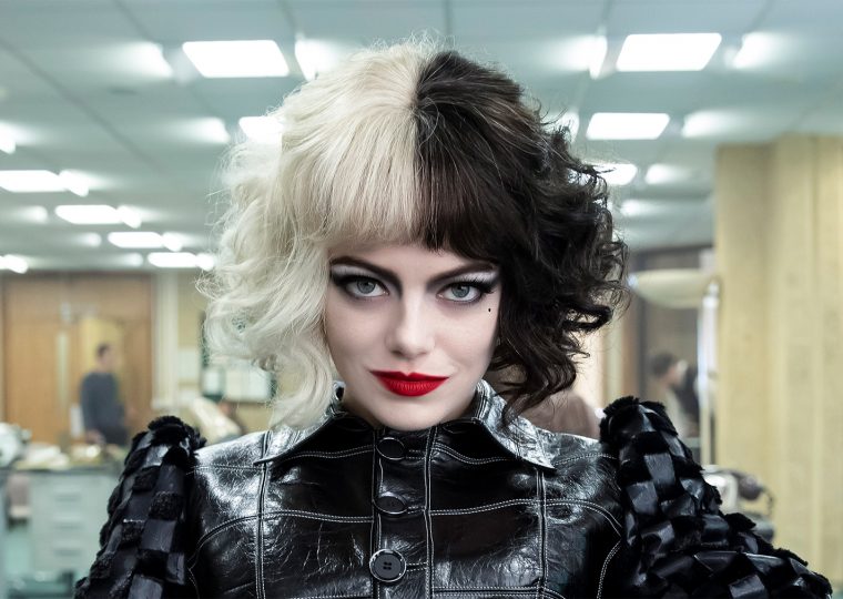 Emma dressed as Cruella