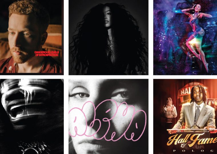 Collage of album covers