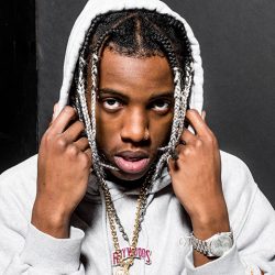 Roy Woods posing with hoodie