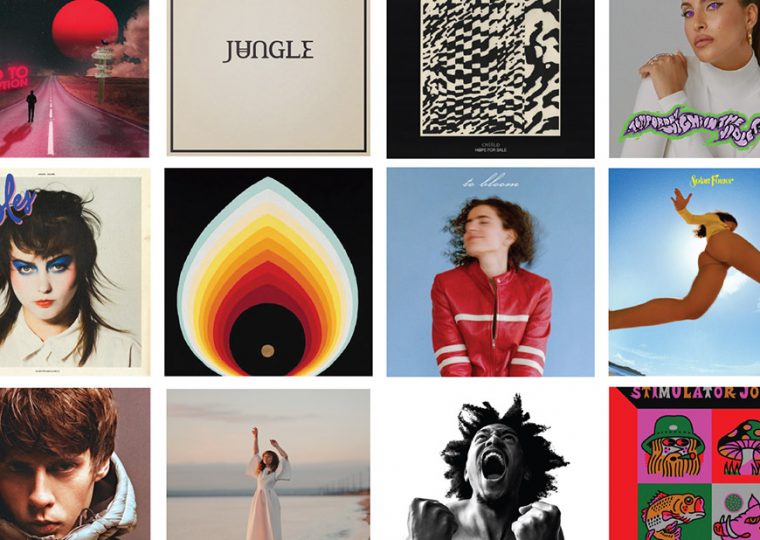 Collage of album covers