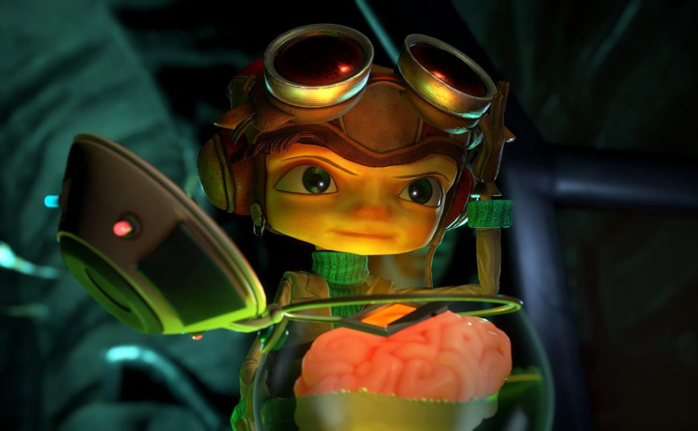 Raz from the Psychonauts 2 game