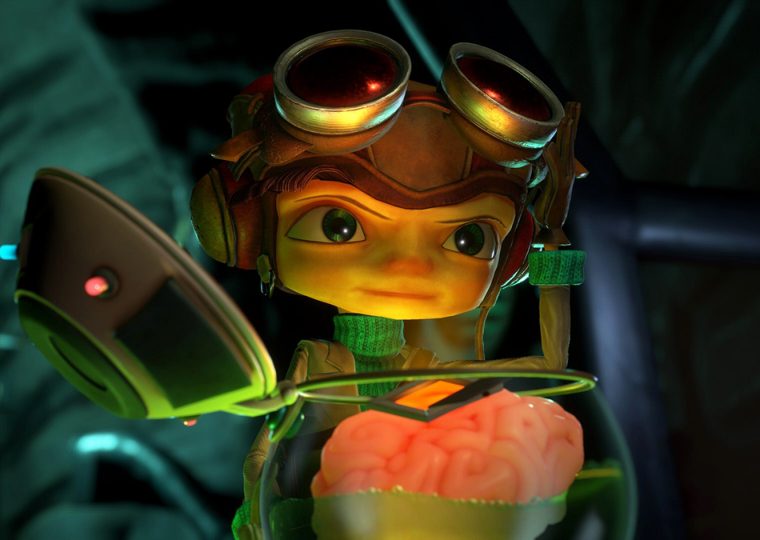 Raz from the Psychonauts 2 game