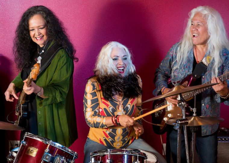 Fanny: The Right to Rock bandmates playing