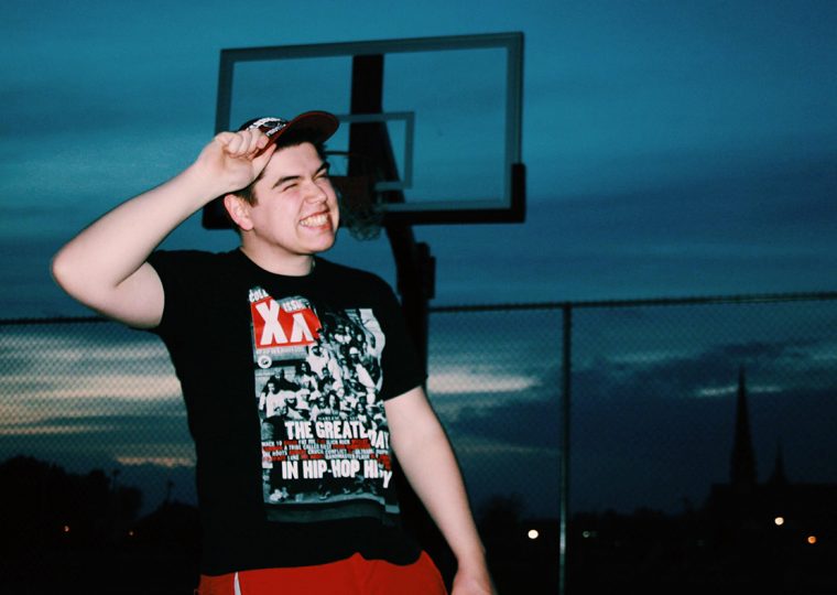 Tristan Grant (Wolf Castle) posing