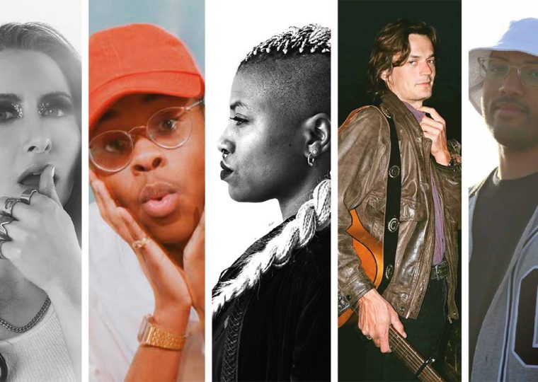 Composited photo of Kayla Diamond, Kalisway, Sate, Calvin Love, and Space Ghost