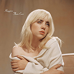 Billie Eilish's Happier Than Ever album cover.