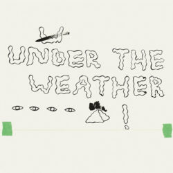 Homeshake's album cover art for Under the Weather