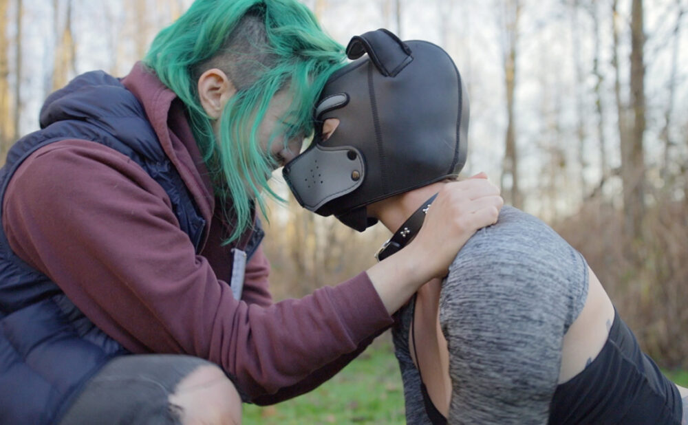 Scene from Doggone Dystopia film