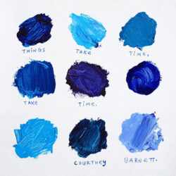 Courtney Barnett's album cover for Things Take Time.