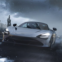 A still from the video game Forza Horizon 5.