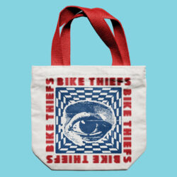 BIKE THIEFS ALL SEEING TOTE BAG