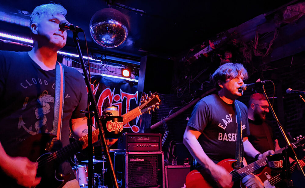 Chixgiggit! performing at Toronto’s Bovine Sex Club.