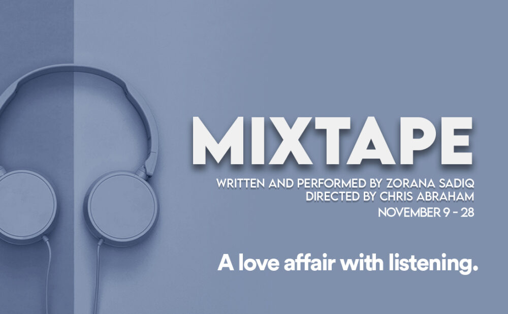 Contest banner for Crow's Theatre MIXTAPE contest.