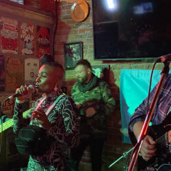 Sargent X Comrade playing at steakhouse